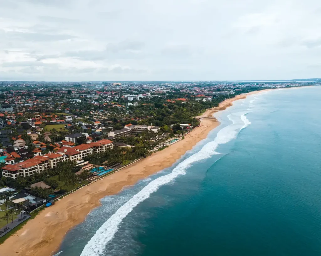 Resort coastline at Nusa Dua, Bali